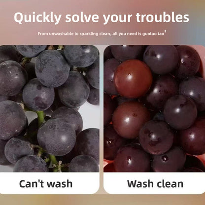 Hands Free Fruit Vegetable Washing Machine with Draining Basket
