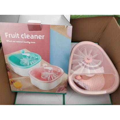 Hands Free Fruit Vegetable Washing Machine with Draining Basket