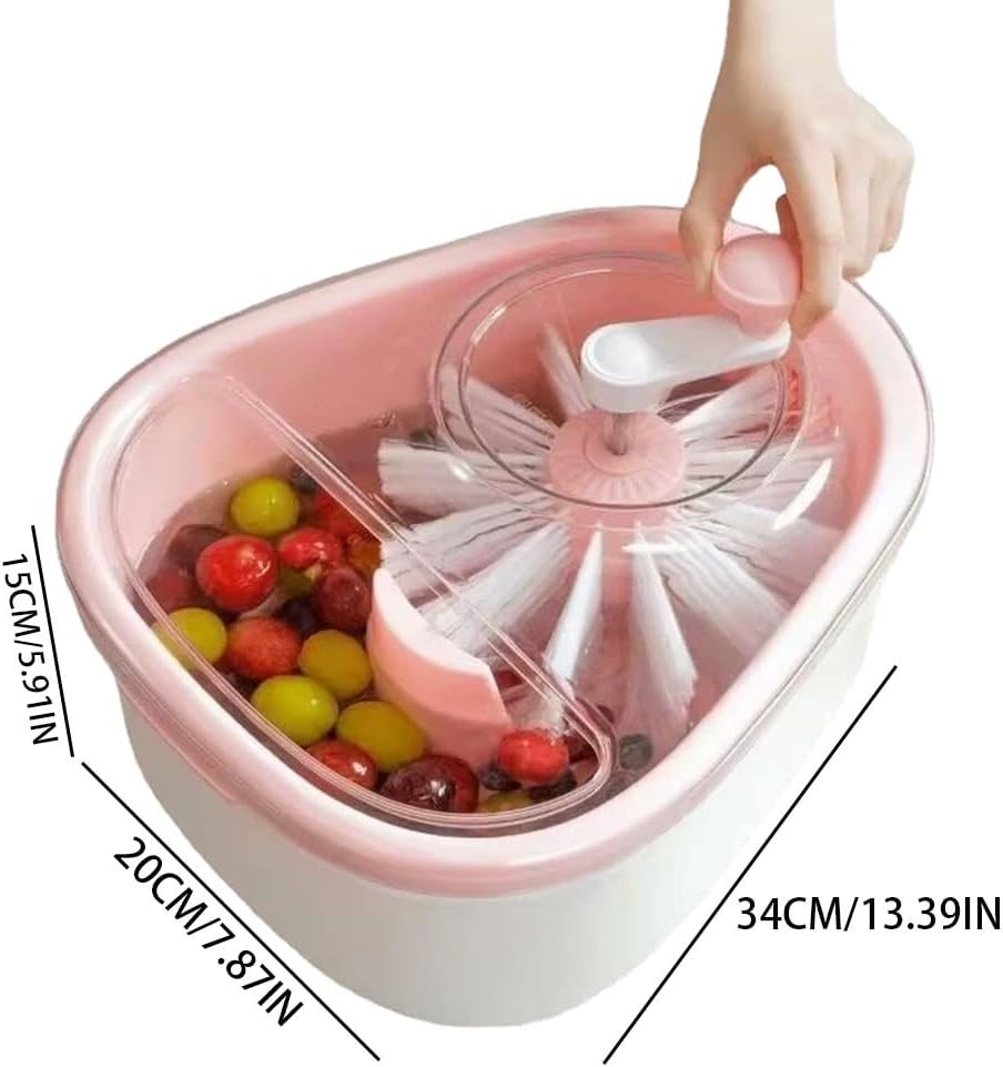 Premium Hand-Crank Fruit & Vegetable Spinner