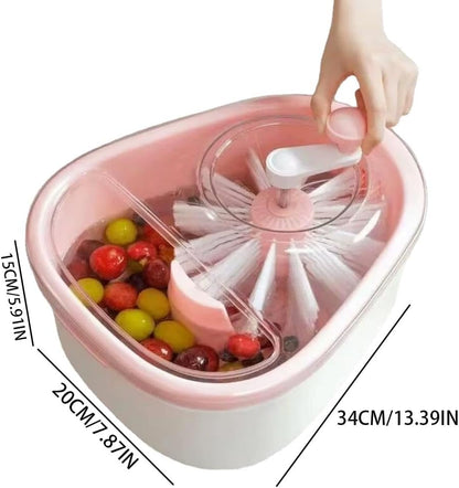 Premium Hand-Crank Fruit & Vegetable Spinner