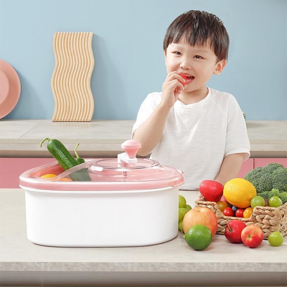 Premium Hand-Crank Fruit & Vegetable Spinner