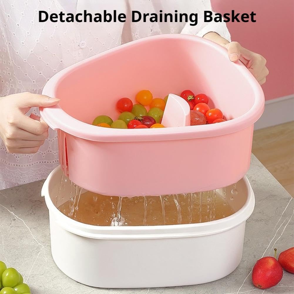 Premium Hand-Crank Fruit & Vegetable Spinner
