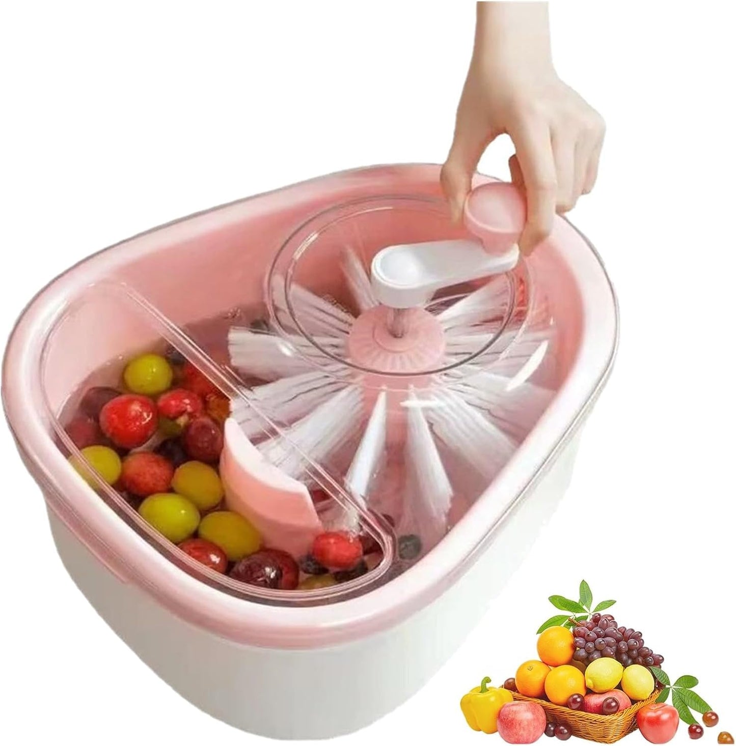 Premium Hand-Crank Fruit & Vegetable Spinner
