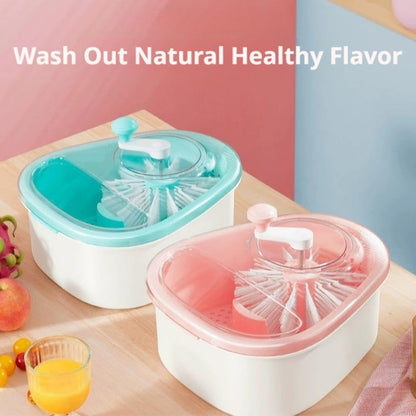 Premium Hand-Crank Fruit & Vegetable Spinner