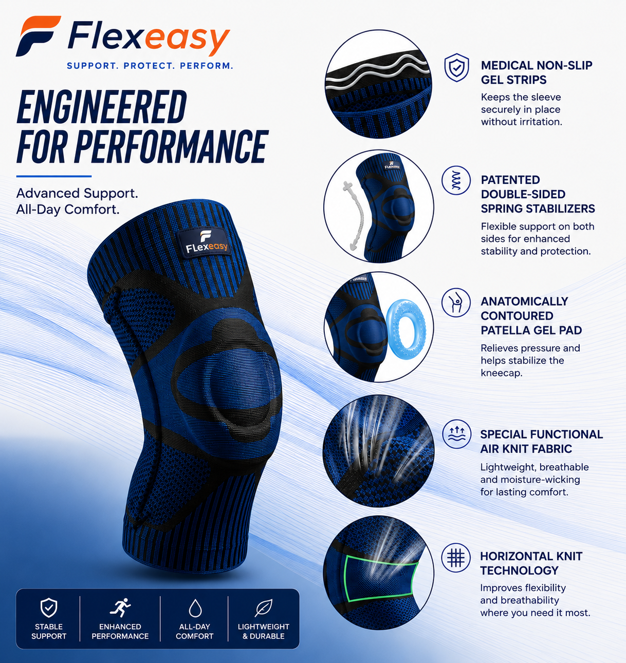 Flexeasy Active Knee Support